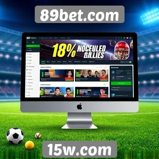 Interface do 89bet.com é otimizada para melhor usabilidade